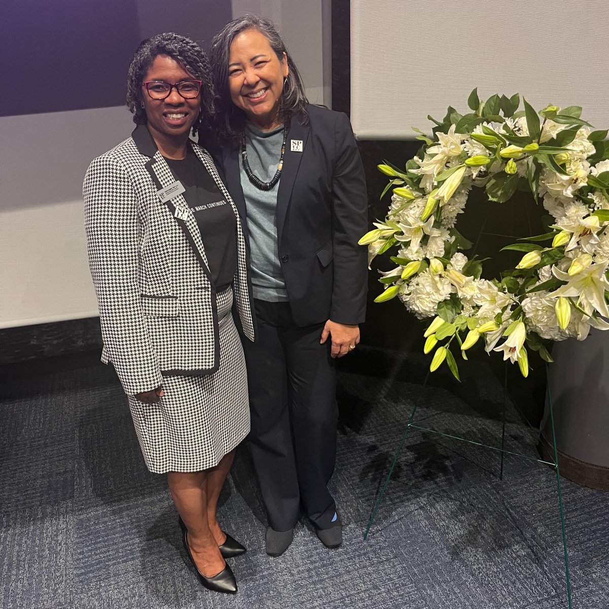 Today, the SPLC marked the 59th anniversary of Bloody Sunday with a wreath-laying ceremony 🌹 . Today and every day, #TheMarchContinues as we honor the late U.S. Rep. John R. Lewis and 40 martyrs who died during the height of the #CivilRights Movement. #SPLCJubilee24