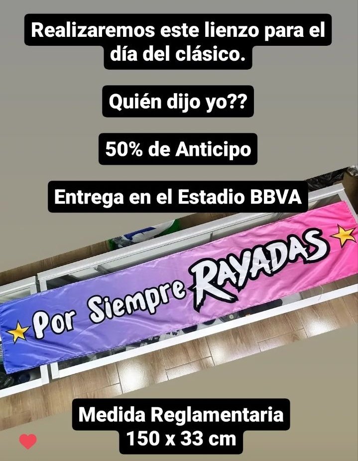 4everRayadas's tweet photo. Info por DM en cualquiera de nuestras redes ...
#Instagram por.siempre.rayadas #Facebook Página y Grupo
#Telegram Canal https://t.co/UfA7l9qy0P
Grupo https://t.co/7Gqn1isP8W https://t.co/Pz8DWQLztW
