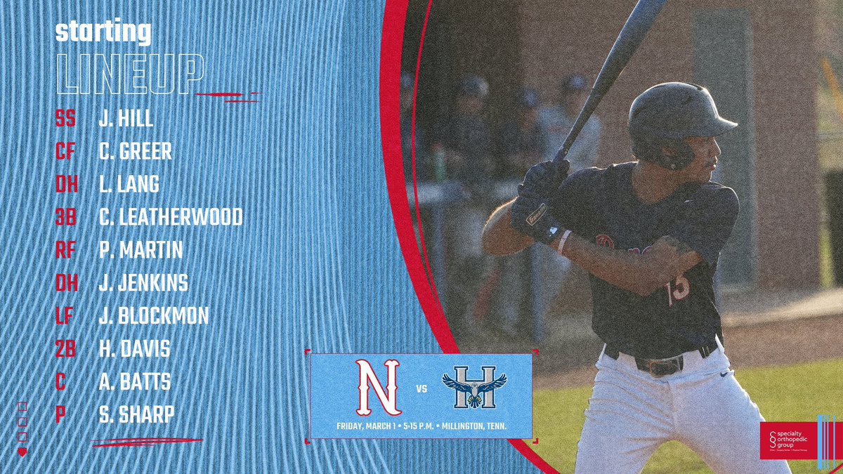 BB | Our starting lineup for Game 2️⃣ vs. Heartland ⤵️

#ALLN