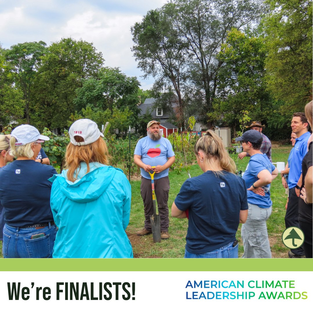 We're proud to be selected as a top 10 finalist for the American Climate Leadership Awards 2024! Join us and watch @ecoAmerica’s American Climate Leadership Awards online on April 3rd at 2pm where the runner up and winner will be announced live.