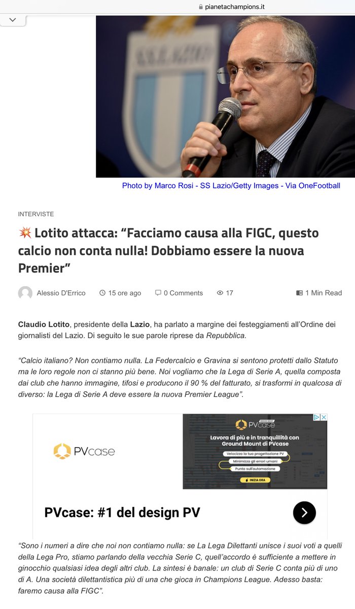 ZZiliani's tweet image. E comunque, se tanto mi dà tanto: se il Palazzo, dodici ore dopo le cose dette da Lotito su Gravina e la FIGC, scende in campo con i carri armati e gli annienta la Lazio, dopo le cose dette da De Laurentiis a Londra sulla Juventus, domenica sera per Napoli-Juve serviranno i…