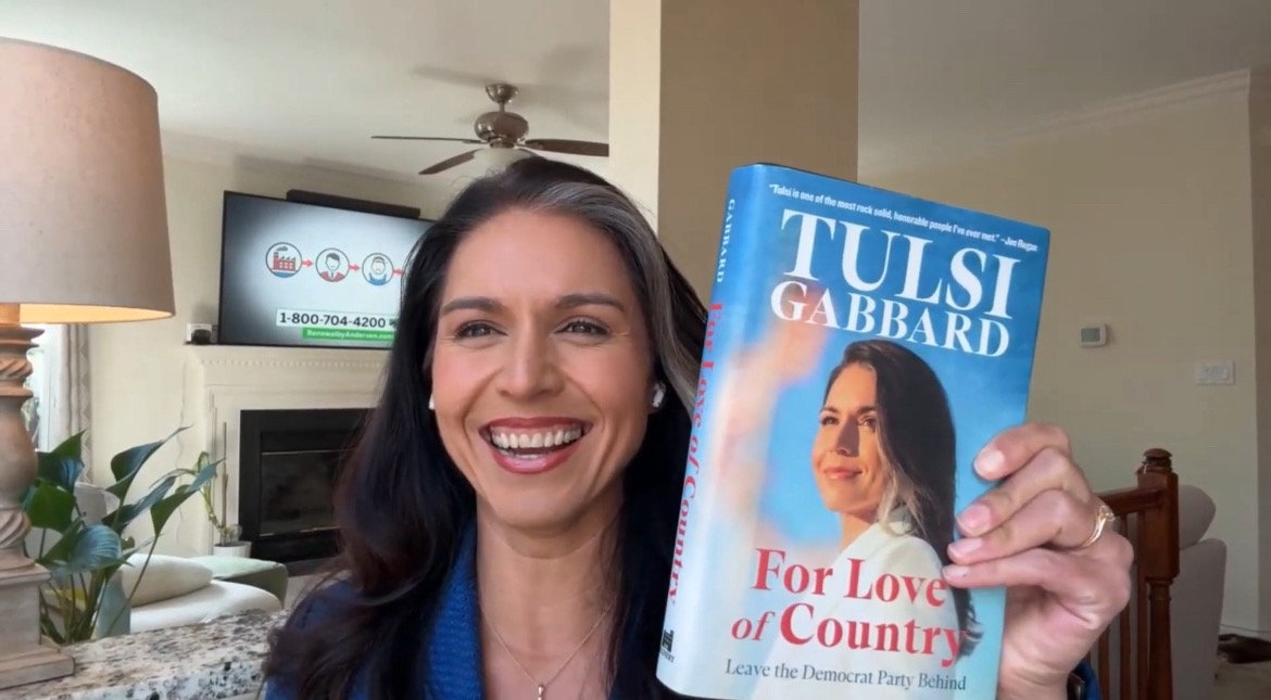An amazing author and fantastic book. So excited to publish For Love of Country and share @TulsiGabbard's story. Pre-order a copy today! ow.ly/pSiv50QKbcc