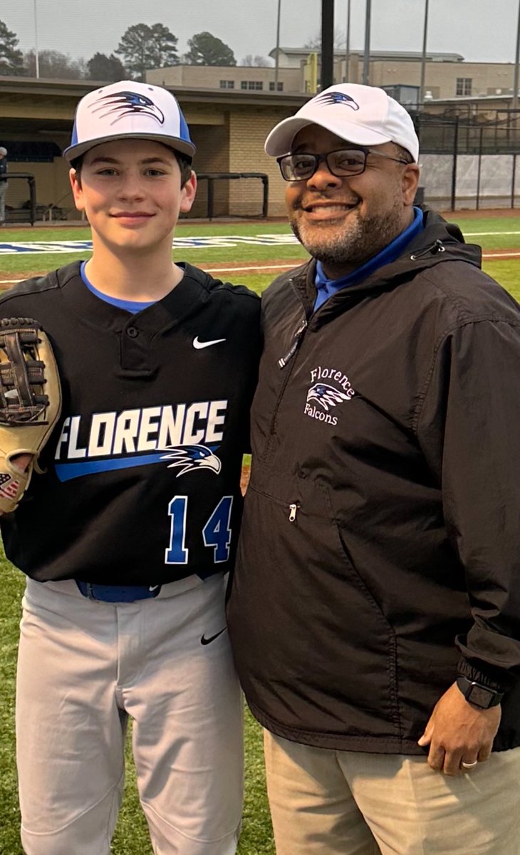 Thanks @FloFalBaseball for allowing me to throw the opening pitch for today’s  @FlorenceMiddle baseball game.  #fcslearn #yoursystemourcommunityoneflorence #HardWorkPaysOff #IG2BAFF