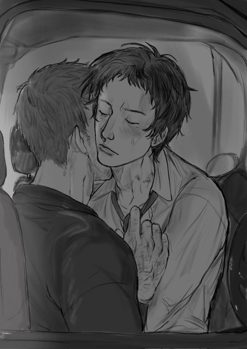 iskenderix's tweet photo. adajima making out in a car. rip my driving license tho https://t.co/iF2w3sZxXM