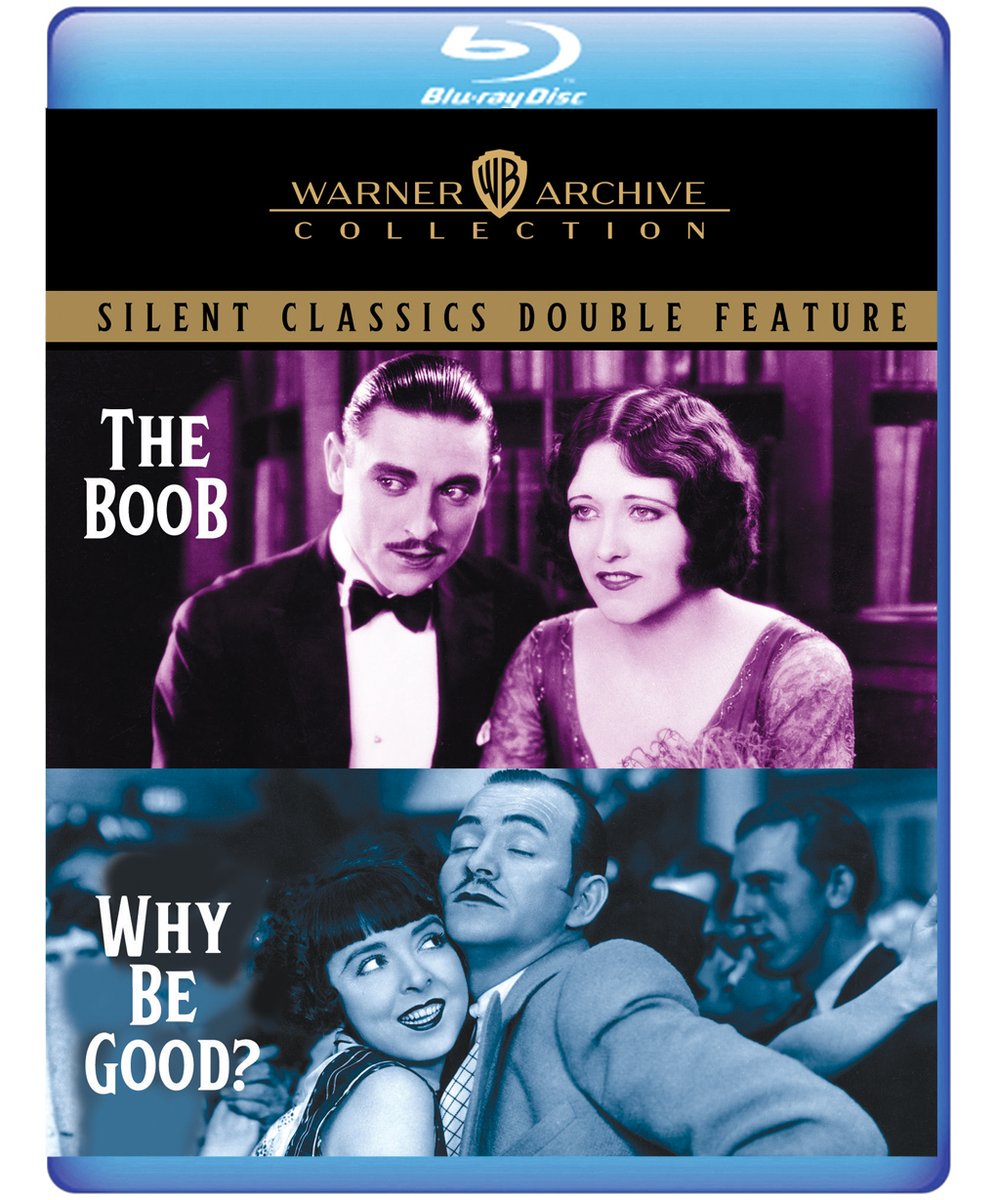 #silentmovie & #precode fans THE BOOB and WHY BE GOOD? (1926/29) #Bluray releasing March 26th is NOW AVAILABLE for pre-order on Amazon: 
amazon.com/dp/B0CWH1RKFF?…

#warnerarchive #warnerbros #TCM #classicmovies #classichollywood