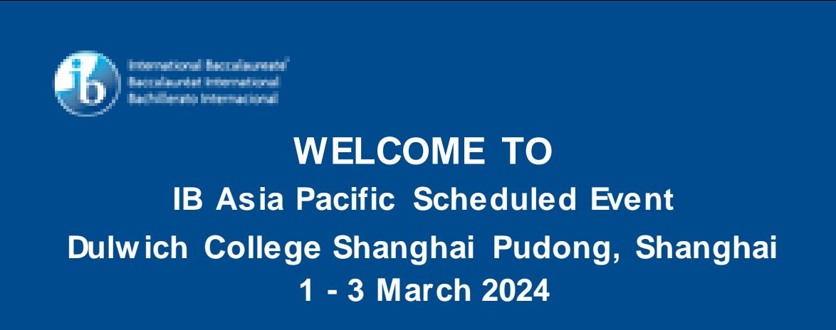 antg's tweet image. An excellent first day of learning during IBDP workshops at Dulwich College Shanghai Pudong. Pics to follow. Looking forward deep dives into assessments today #ibapac