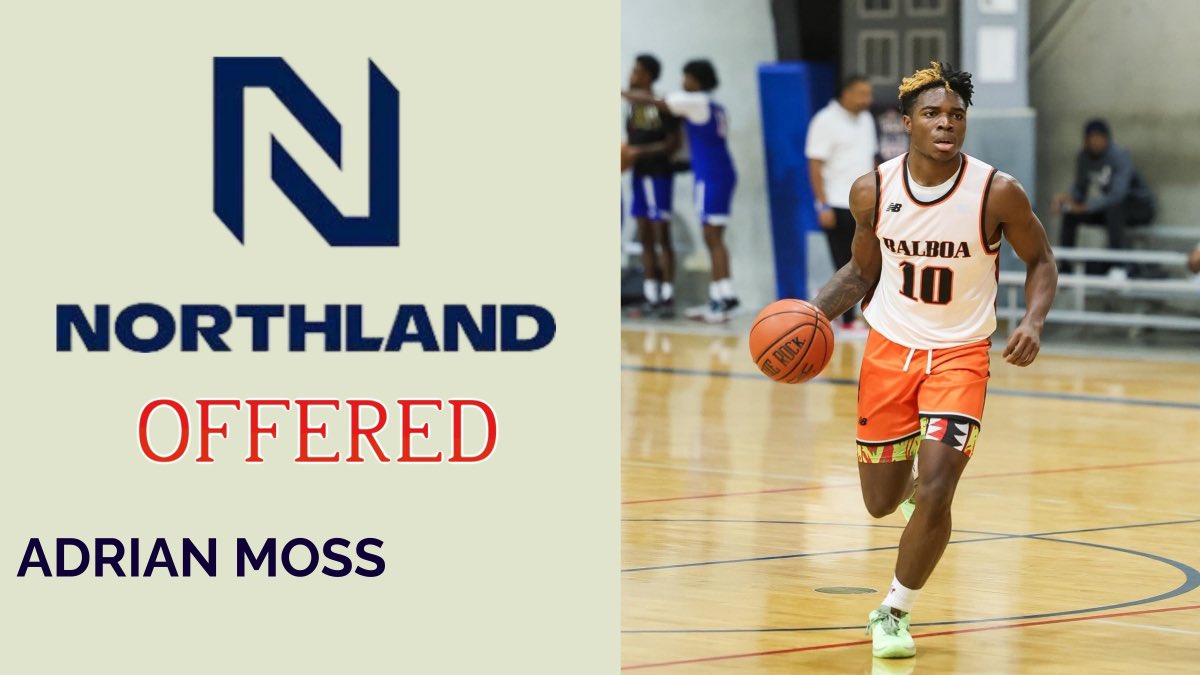 Adrian_Moss2023 (@amoss2023) on Twitter photo Extremely blessed to receive an offer from Northland Community and Technical College <a href="/CoachN2022/">NORTHLAND BASKETBALL</a> <a href="/coachpete01/">Pete Alexandrou</a> <a href="/franzenj07/">Coach Franzen</a> Extremely blessed to receive an offer from Northland Community and Technical College <a href="/CoachN2022/">NORTHLAND BASKETBALL</a> <a href="/coachpete01/">Pete Alexandrou</a> <a href="/franzenj07/">Coach Franzen</a>
