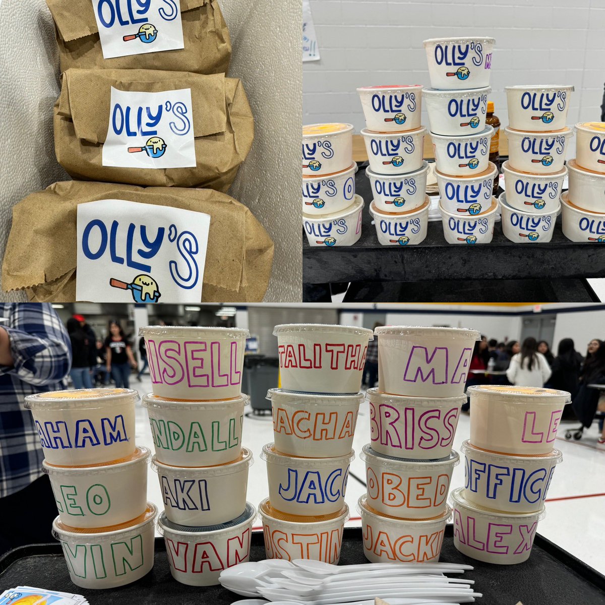 Readers become leaders! Olly’s Italian Ice party for the students with the most reading combos, perfect way to end the 9 weeks 🍨