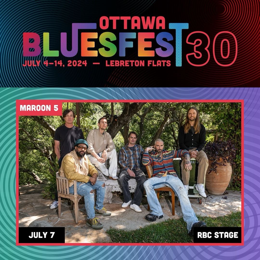 Ottawa Bluesfest! We'll see you July 7. 🎸 Presale happening now: ottawabluesfest.frontgatetickets.com