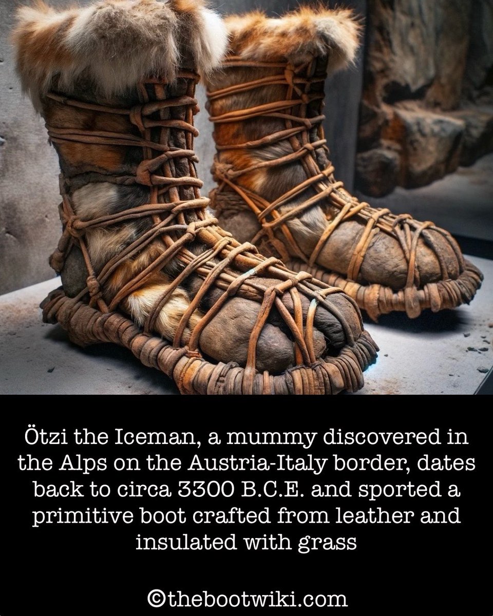 thebootwiki's tweet image. #boots #boot #leather #history