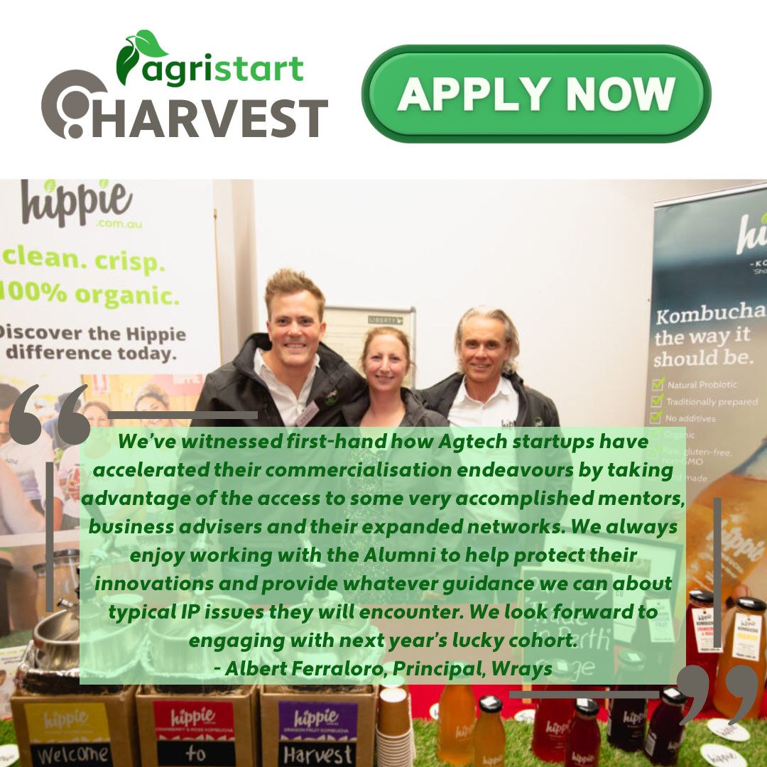 AgriStart (@agristartwa) on Twitter photo Applications are now open for HARVEST, WA’s leading business development program for Agtech startups. The program is valued at over $10,000 and is FREE for successful applicants.
APPLY NOW: innovationcluster.ac-page.com/harvest-landin…
#HARVEST2024 #AgriFoodInnovation #AgtechStartups #FreeProgram Applications are now open for HARVEST, WA’s leading business development program for Agtech startups. The program is valued at over $10,000 and is FREE for successful applicants.
APPLY NOW: innovationcluster.ac-page.com/harvest-landin…
#HARVEST2024 #AgriFoodInnovation #AgtechStartups #FreeProgram