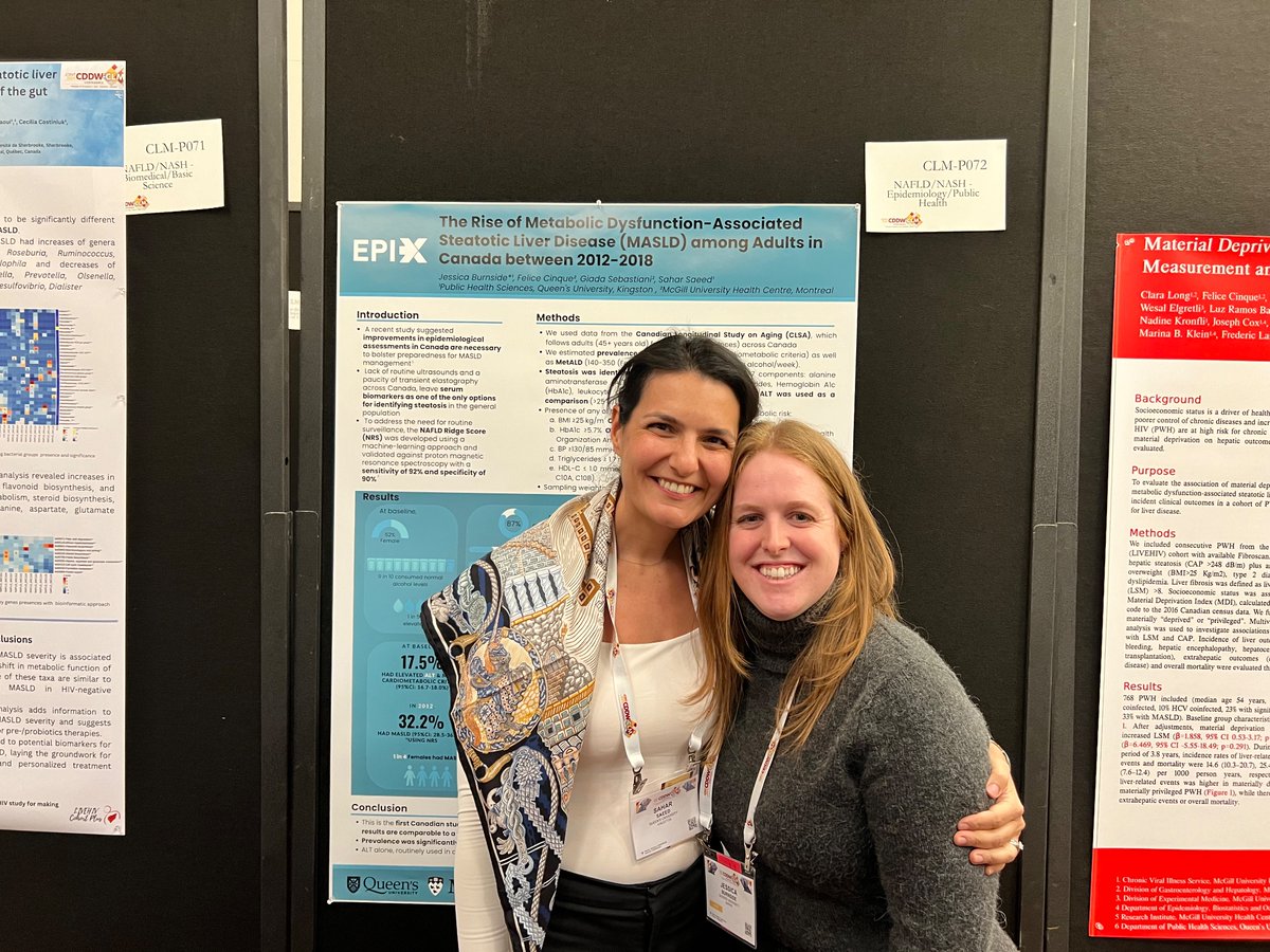 Proud PI moment to see your trainees shine bright at their first conference!! <a href="/cddw_clm/">Joint CDDW™-CLM Conference | #CDDWCLM2025</a> <a href="/QueensUHealth/">Queen's Health Sciences</a> <a href="/queensuResearch/">Research@Queen's University</a>