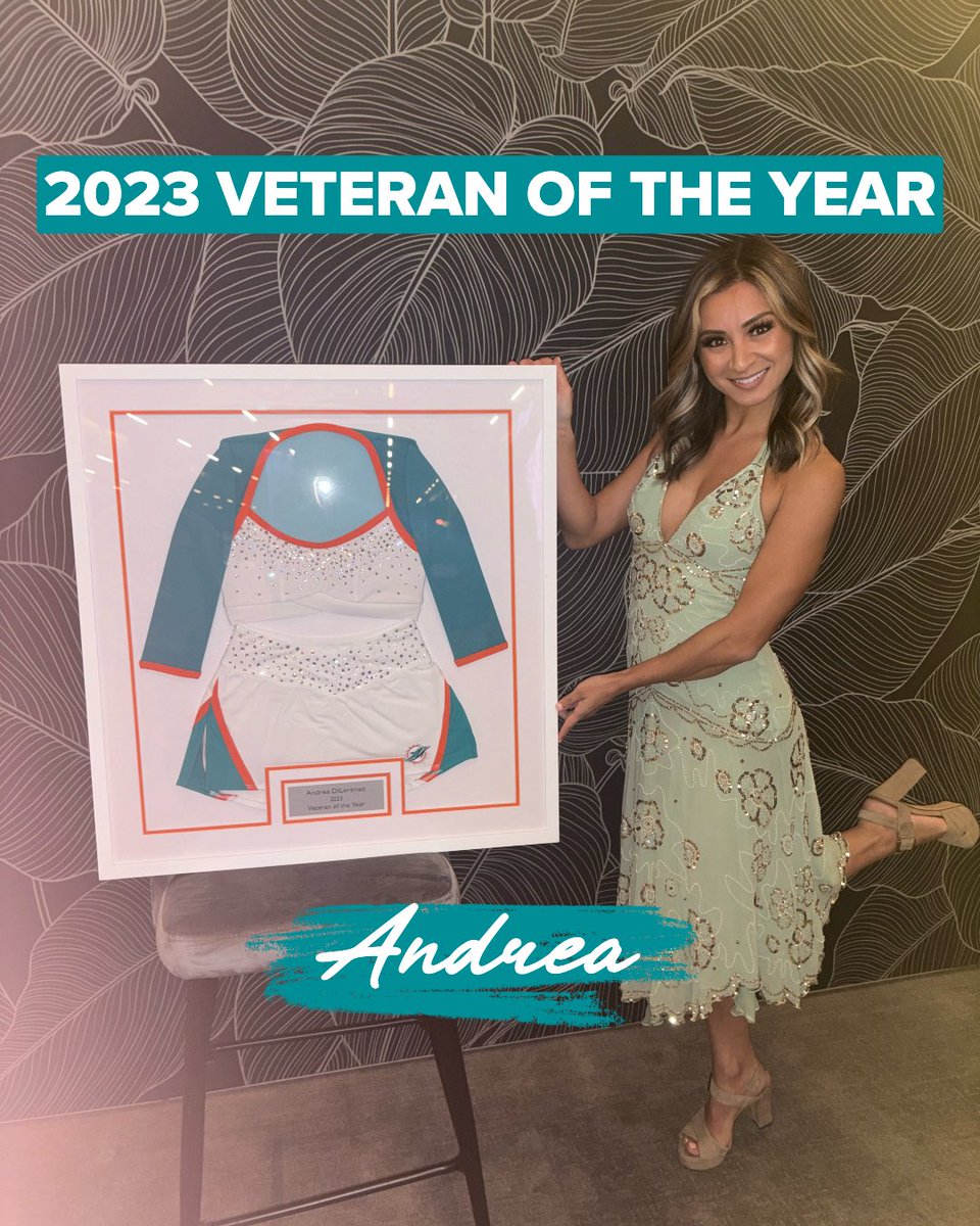 Introducing the 2023 MDC Veteran of the Year: Andrea 👏