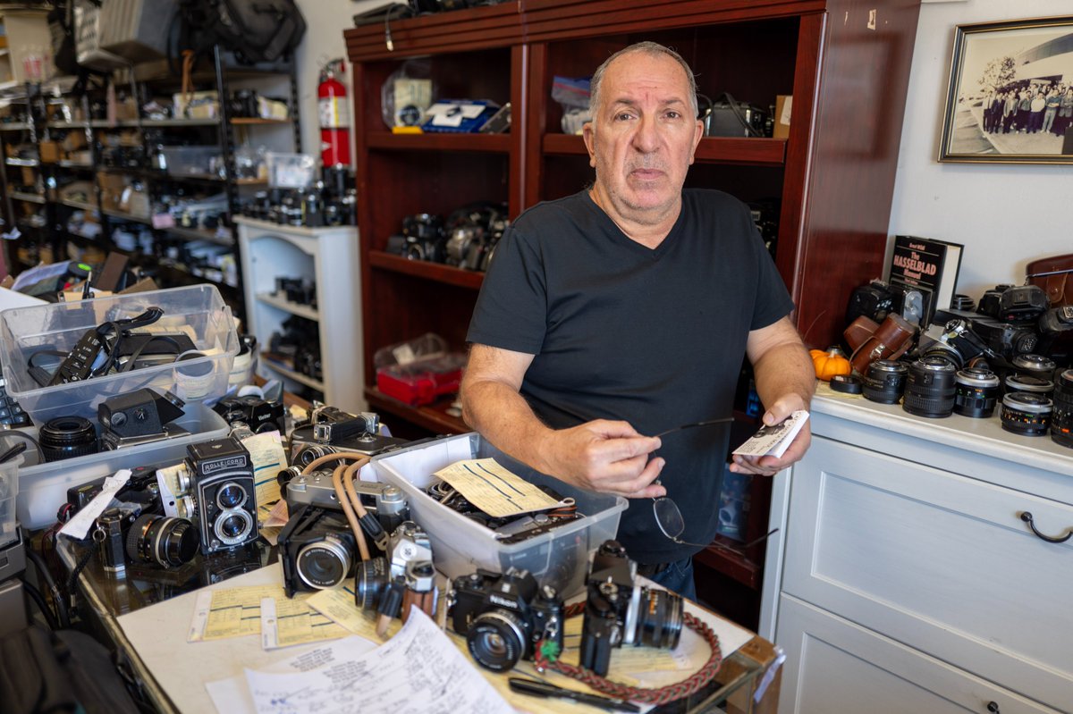 HansGutknecht's tweet image. If you have a broken camera and are in the LA area, go see Harry at Camera Max.  He can fix just about anything, and his prices are reasonable. Some of the bigger stores in the area send their repairs to him. 818-248-2447. He’s located @ 3817 Ocean View Blvd, Montrose. #cameraguy