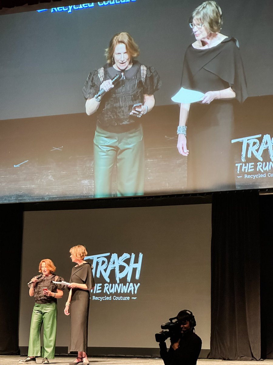 BlueSkyBridge's tweet photo. Another amazing night with some incredible up-cycled designs! Thank you to everyone who attended. We are so grateful to be partners with Trash the Runway. What an incredible year and we cannot wait for the next one!  

#trashtherunway #blueskybridge https://t.co/UO9mmJlP0g