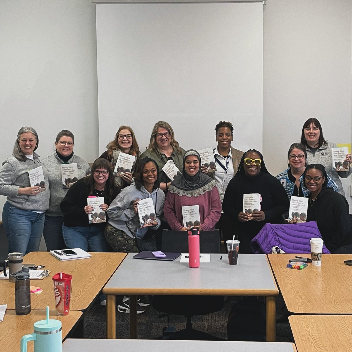 Wonderful morning with some friends to discuss Dr. Nicole Joseph’s book “Making Black Girls Count in Math Education.” Fantastic kickoff and authentic conversations! #learnwithmcm #musiccitymath #blackgirlmathjoy