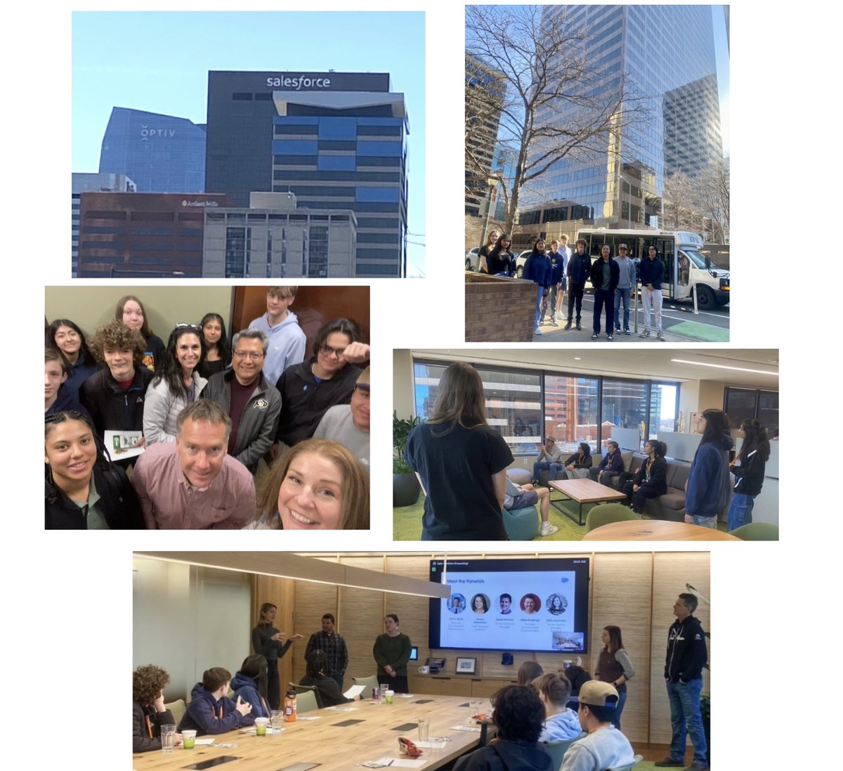Lynn Eckart (@lynneckart) on Twitter photo Opportunity CLIMB teens from SVVSD experienced new heights, students working in Salesforce Certifications toured the Denver Salesforce Tower and participated in Work-Based Learning with Industry Experts. Know a teen curious about IT?@SVVSDsupt <a href="/ICSVVSD/">Innovation Center</a> <a href="/salesforce/">Salesforce</a> <a href="/stvrainstorm/">stvrainstorm</a> Opportunity CLIMB teens from SVVSD experienced new heights, students working in Salesforce Certifications toured the Denver Salesforce Tower and participated in Work-Based Learning with Industry Experts. Know a teen curious about IT?@SVVSDsupt <a href="/ICSVVSD/">Innovation Center</a> <a href="/salesforce/">Salesforce</a> <a href="/stvrainstorm/">stvrainstorm</a>