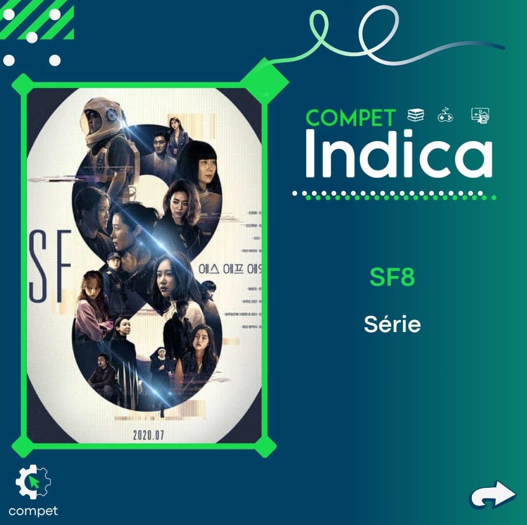 compet_cefet's tweet photo. Explorando as fronteiras do entretenimento e da reflexão, a série SF8 mergulha em mundos distópicos e fascinantes, oferecendo uma visão única sobre o futuro. Prepare-se para uma jornada emocionante e provocadora que desafia as noções convencionais de ciência e sociedade. https://t.co/AU772teSLd