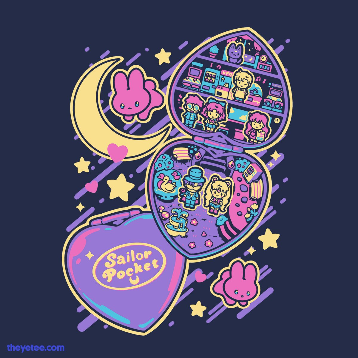 「Curioser and curioser! Designed by  #dai」|The Yetee 🌈のイラスト