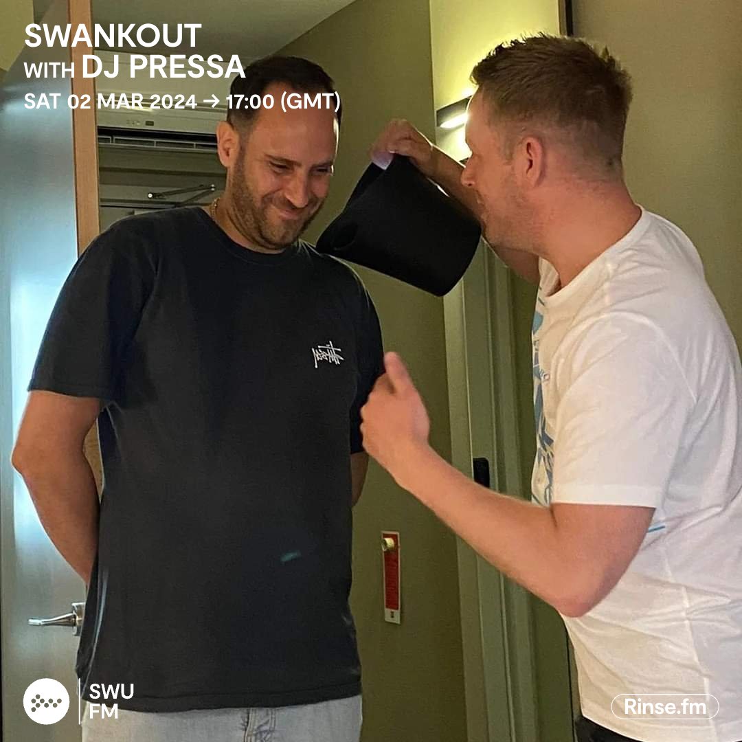 Live it's: Swankout with DJ Pressa
<a href="/swankout/">Swankout</a>

Rinse.FM 103.7FM &amp; DAB #SWUFM