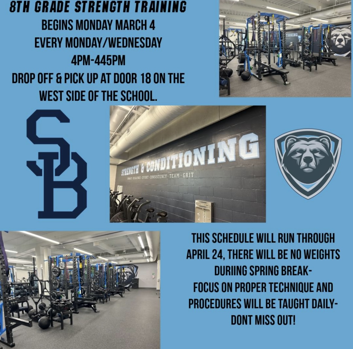 Time to start the Process! Building the Foundations starts March 4th! #GoGrizz🏈