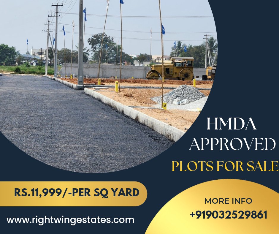 Rohinikatta123's tweet photo. HMDA APPROVED AND RESIDENTIAL PLOTS FOR SALE IN HYDERABAD
.
.
.
.
.
.
.
.
.
.
#openplots #residentialplots
#hmdaapproved #gatedcommunity #plotsforsale #readytoconstraction
#cleartittle #spotregistration #openplotsforsale #hyderabadooenplots #openplotsinhyderabad #rightwingestates https://t.co/P4tVBSrm1H