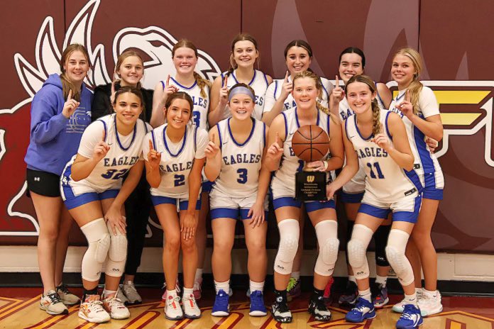 Tonight- our season came to an end ending the season at 18-7. Proud of the way our girls fought til the very end. This group held together through a season of adversity. They finished the year as Conference Champs, Tonka Tourney Champs and 2nd in the Rolla & GV Tourneys. #TEAM