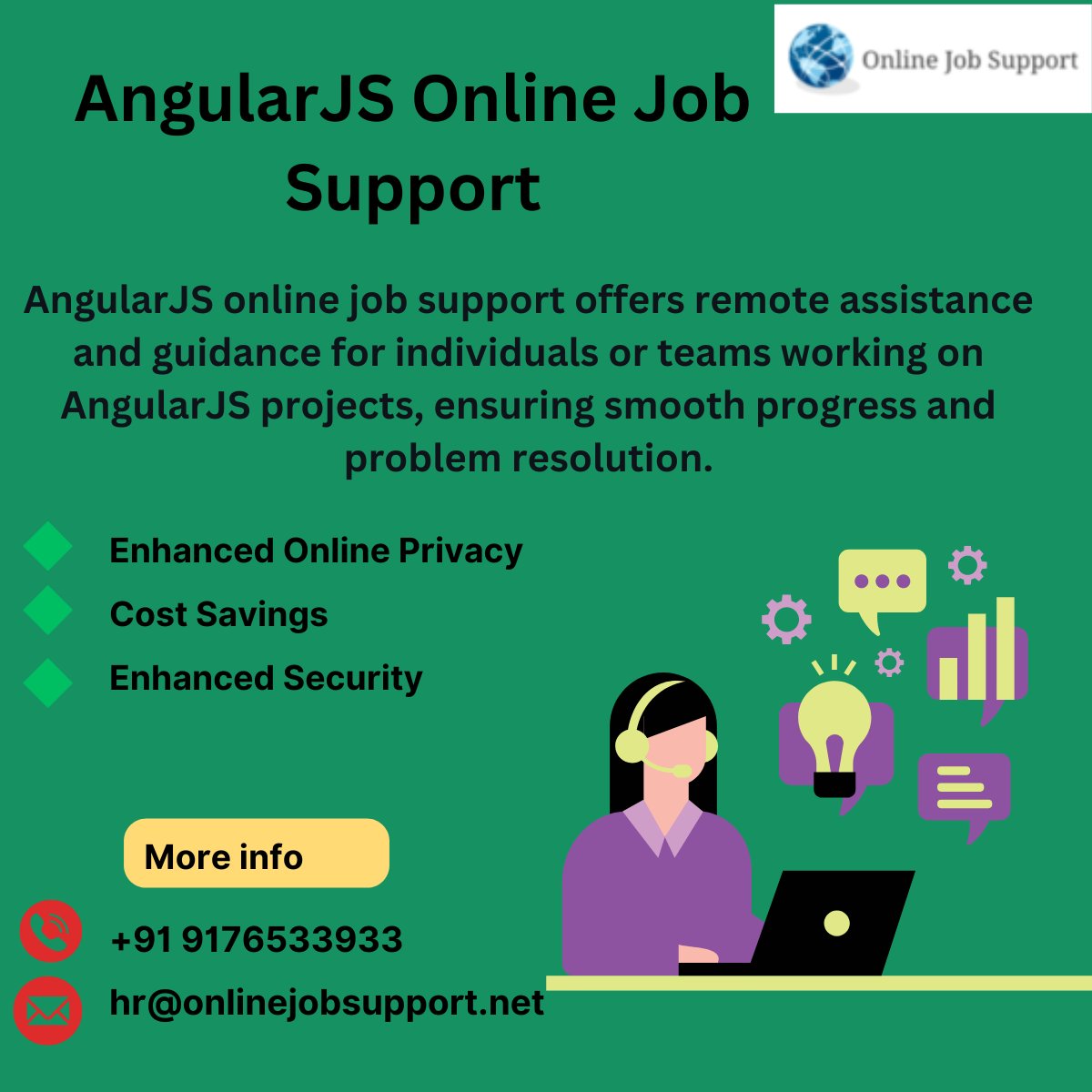 keerthana2405's tweet image. Elevate your AngularJS projects with unparalleled online job support services tailored to enhance your development journey.
bit.ly/41EWYpb
#AngularJobSupport
#AngularOnlineHelp
#AngularTroubleshooting
#AngularConsulting
#JobSupportAngularJS