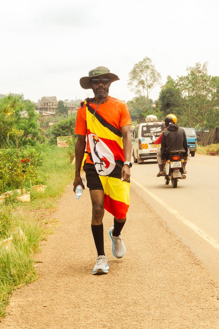 Day Six:: Today is sixth consecutive day of walking as #JoeWalker Kampala to Fort Portal road safety awareness walk switches gears. Thank you Buganda; you’ve been very kind to us as we transversed through the districts of Kampala, Wakiso, Mpigi, Mityana, Mubende and even for…