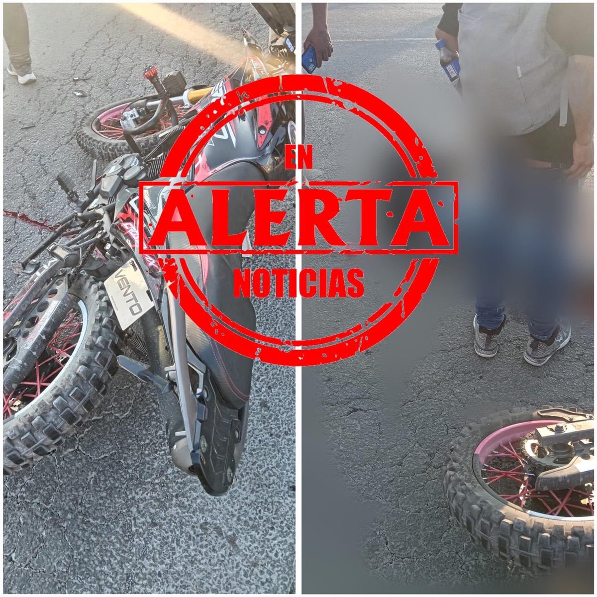 AlertaNoticiaas's tweet photo. **Pierde la Vid@ Joven Motociclista en Accidente Vial en Juárez, N.L.**

Juárez, Nuevo León - Tragedia golpea a la comunidad de Juárez cuando un joven de 18 años de edad, Sergio Yair Sámano Barrón, perdió la vida trágicamente tras impactarse con un camión de caja seca https://t.co/8v76XDrIng