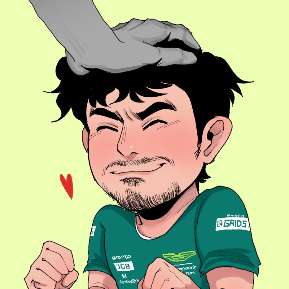gridslag's tweet image. aston pookies getting head pats 💚
from the prompt of @tifosa_  

you may use for icons! you may also edit, repost, etc. 
(but credits would be nice!)

#f1art #LS18 #FA14