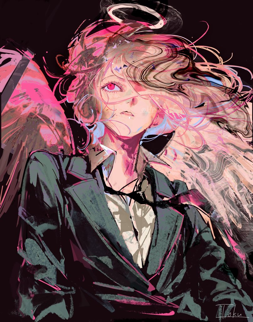 天使の悪魔「#チェンソーマン天使の悪魔 」|tokuのイラスト