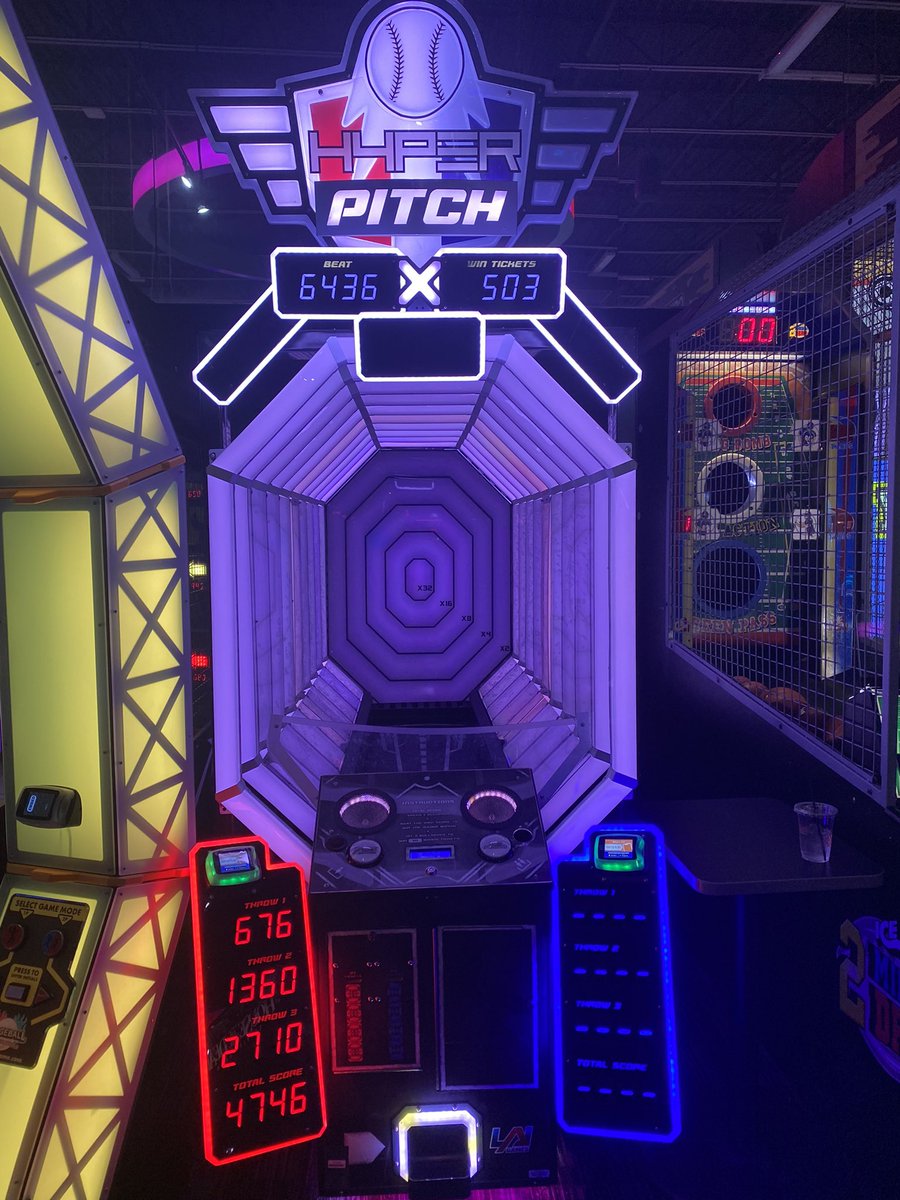 Definitely need one of these in every baseball facility! 😂😂😂

So much fun! Throwing the equivalent of a <a href="/DrivelineBB/">Driveline Baseball</a> <a href="/DrivelineYouth/">Driveline Academy</a> Grey PlyoCare Ball!

I made it up to 85 mph… my 11 year old made it up to 66 mph.

🔥🔥🔥