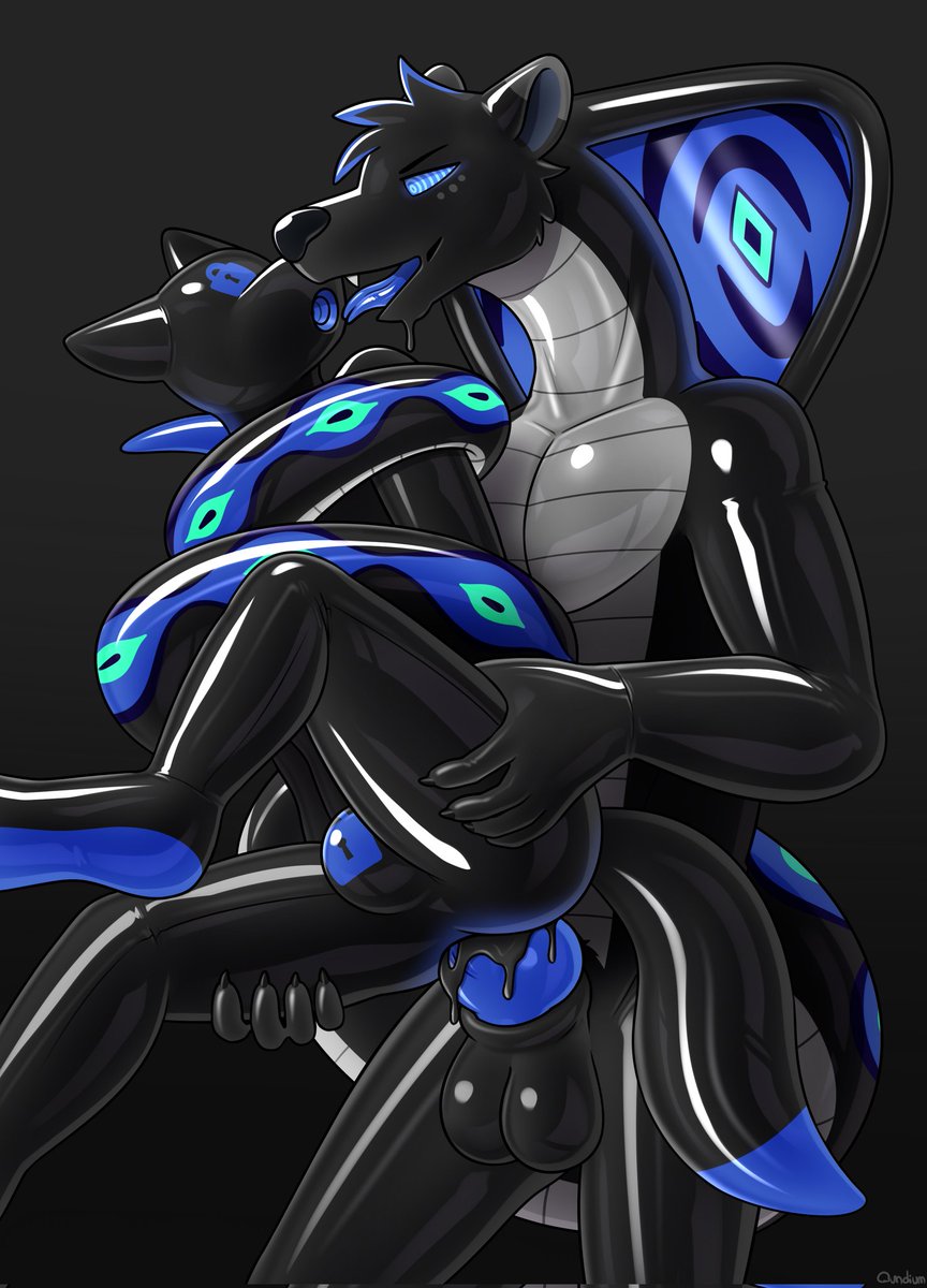 A new snotter drone added to the hive
💙 Vortex - me
🟩 Turt - <a href="/FoxTurt/">Turt Megaplex</a> 
🎨 <a href="/Qundium/">Qundium🔞</a>