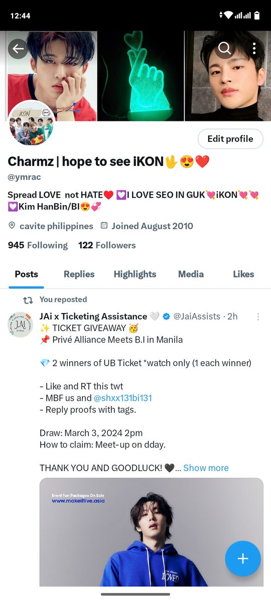 ymrac's tweet photo. @JaiAssists @shxx131bi131 Manifesting🙏

#PriveAlliancexBI #BILovedInManila https://t.co/ZgxGjIjMqn