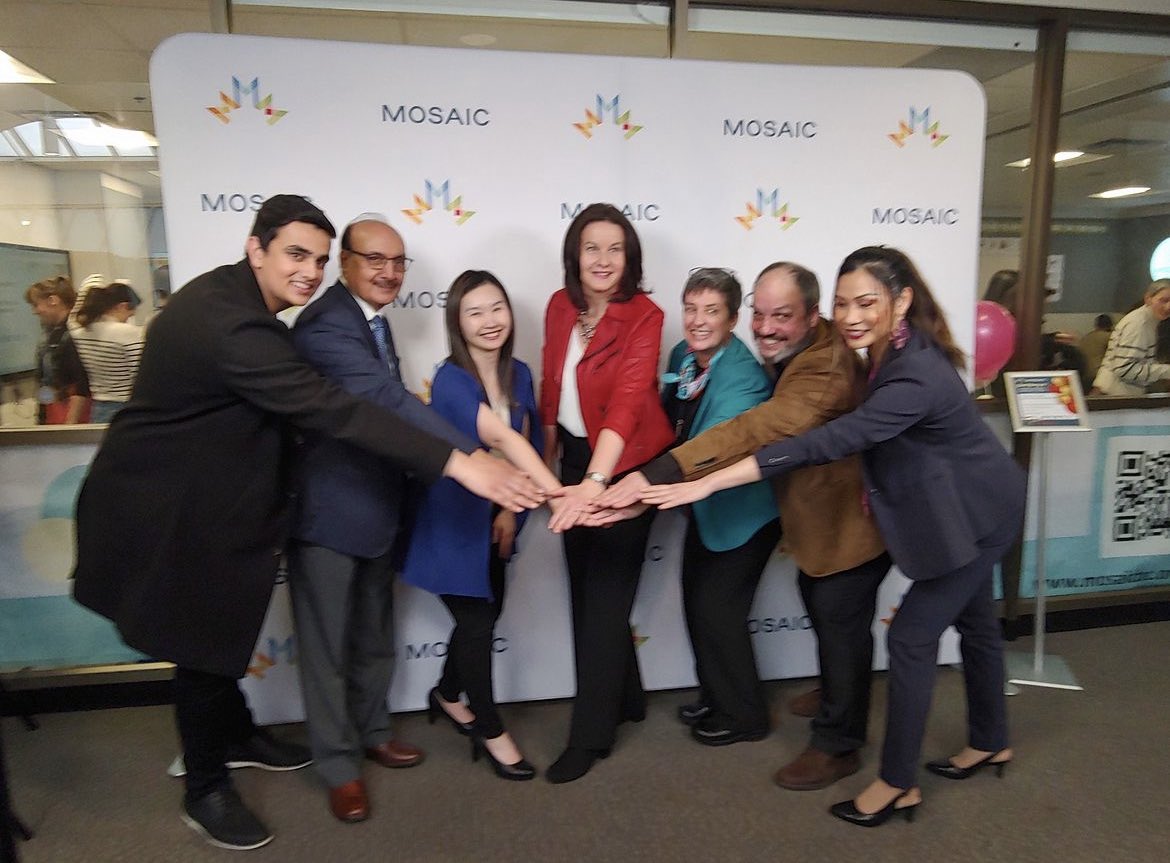 It was a pleasure to attend the grand opening of @MOSAICBC’s Burnaby Language Centre and participate in the ribbon cutting today. MOSAIC does amazing work to help better connect our diverse communities. Always amazing to see these vital community services continue to grow.