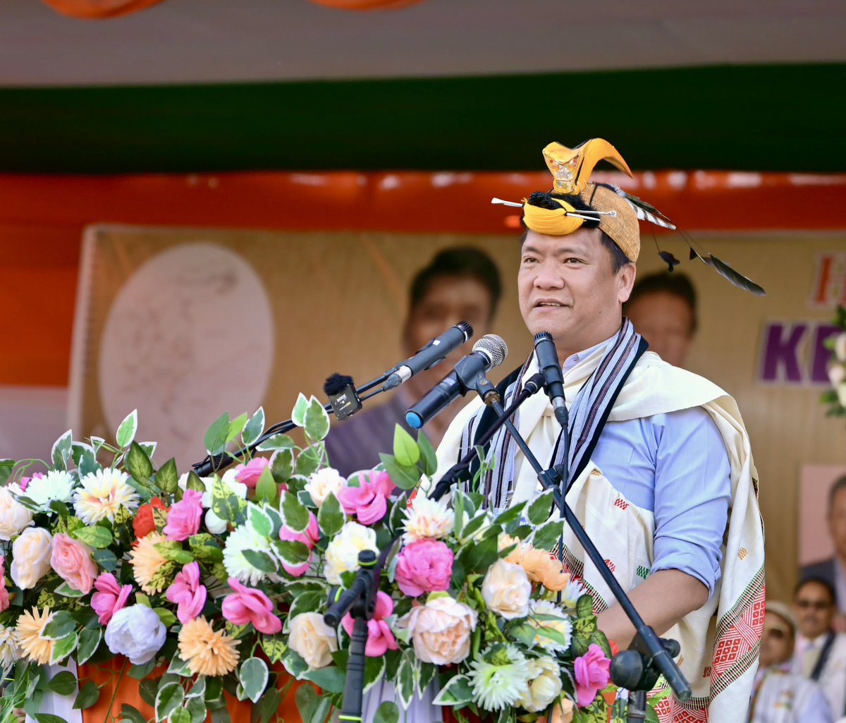 It was a privilege to attend the historic Inaugural programme of ‘Keyi Panyor’ District creation; graced by HCM @PemaKhanduBJP Ji, HUM Earth Science GoI @KirenRijiju Ji, HDCM @ChownaMeinBJP Ji, along with Hon’ble MPs, minister colleagues, HMLAs & galaxy of dignitaries at Yachuli,…