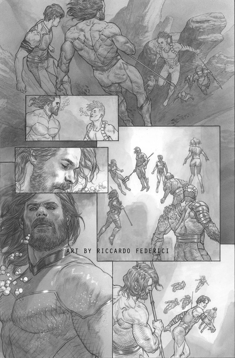 Just some pages of TITANS BEAST WORLD TOUR ATLANTIS #1 #dccomics #aquaman #Titans #comics