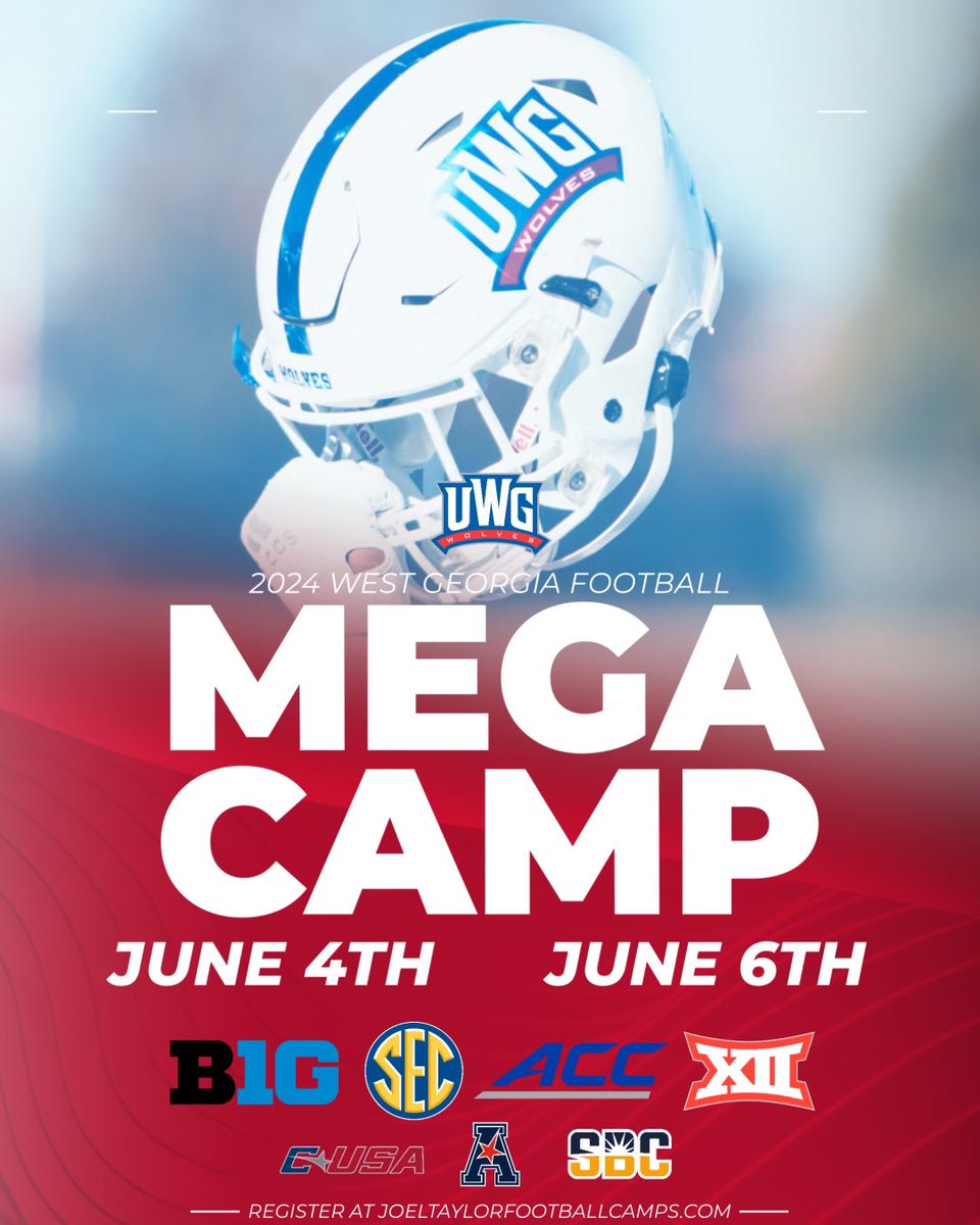 Finally up and running. Camp Registration is now open for the ALPHA WOLF Mega Camp. Great Facilities and Great Location. Register at joeltaylorfootballcamps.com #LevelUp