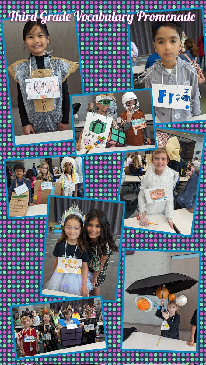 I enjoyed visiting with my former students at the Third Grade Vocabulary Promenade today! 
<a href="/CFISD_ELAR2_5/">CFISD ELAR 2-5</a> 
<a href="/cfisdmcgown/">@cfisdmcgown</a> 
#OwlAboutTheBest