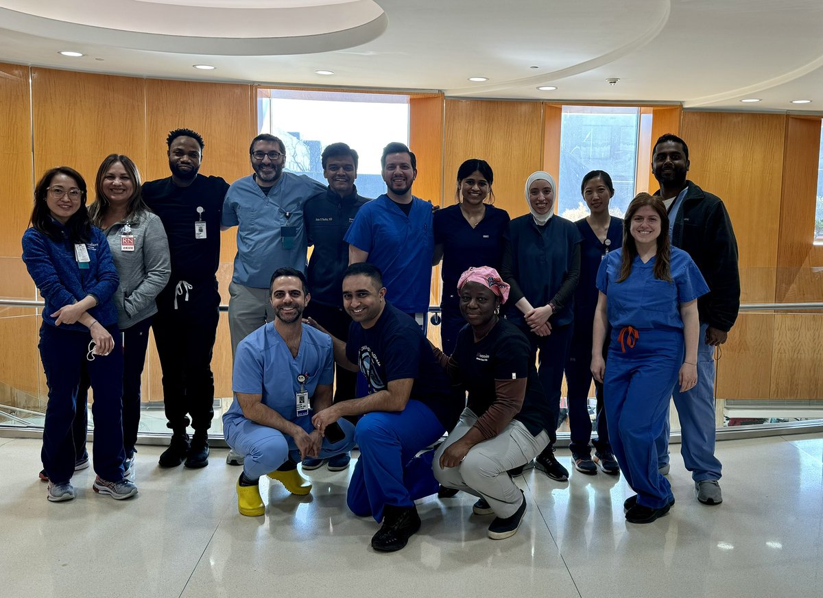 It’s #ColorectalCancerAwareness month! We are here to answer any questions you have about colon cancer screening! Love to see our teams participating in #DressInBlueDay #BlueForCRC @AkashKumarMD @malavparikh88 @josephwrinaldi @AmCollegeGastro