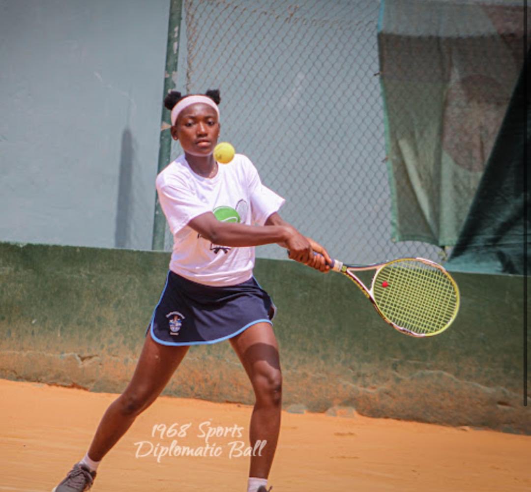 SenaSBoateng's tweet photo. When determination meets skills 🎾💪🏽💫 https://t.co/RiVjySz3KB