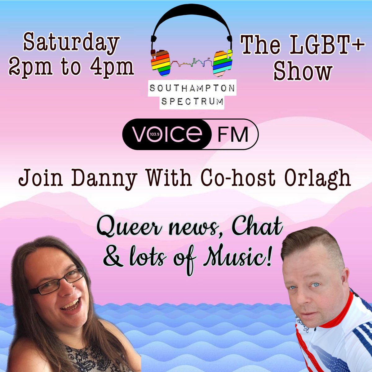 Join @r2danny2  and @LennieAuckland for today's show  from 2pm. The LGBTQIA+ show. With queer news, chat and lots of music. 

#lgbtqcommunity #LGBTQRights #LGBTQ #transrightsarehumanrights #TransRightsMatter  #TransWomenAreWomen #TransMenAreMen