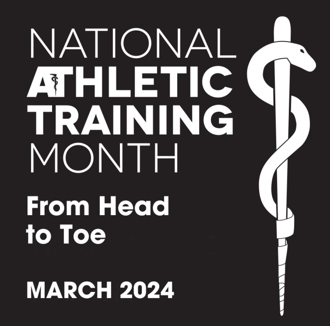 March is National Athletic Training Month! #nata2024 #ATsAreEverywhere #ATsAreHealthCare