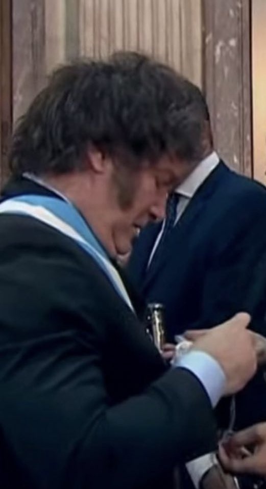 tanochelo3's tweet image. No retuiteen la papada de @JMilei , repito no retuiteen