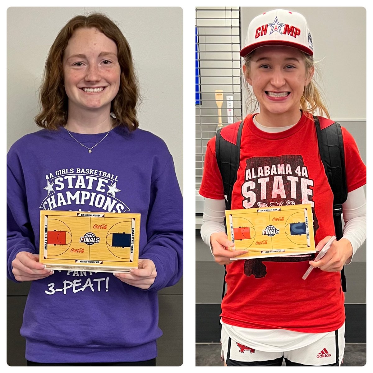 Congratulations to Alabama Southern Starz Veal E40 2024 Avery Rogers and 2025 Ava McSwain for making the AHSAA finals 4A all tournament team.