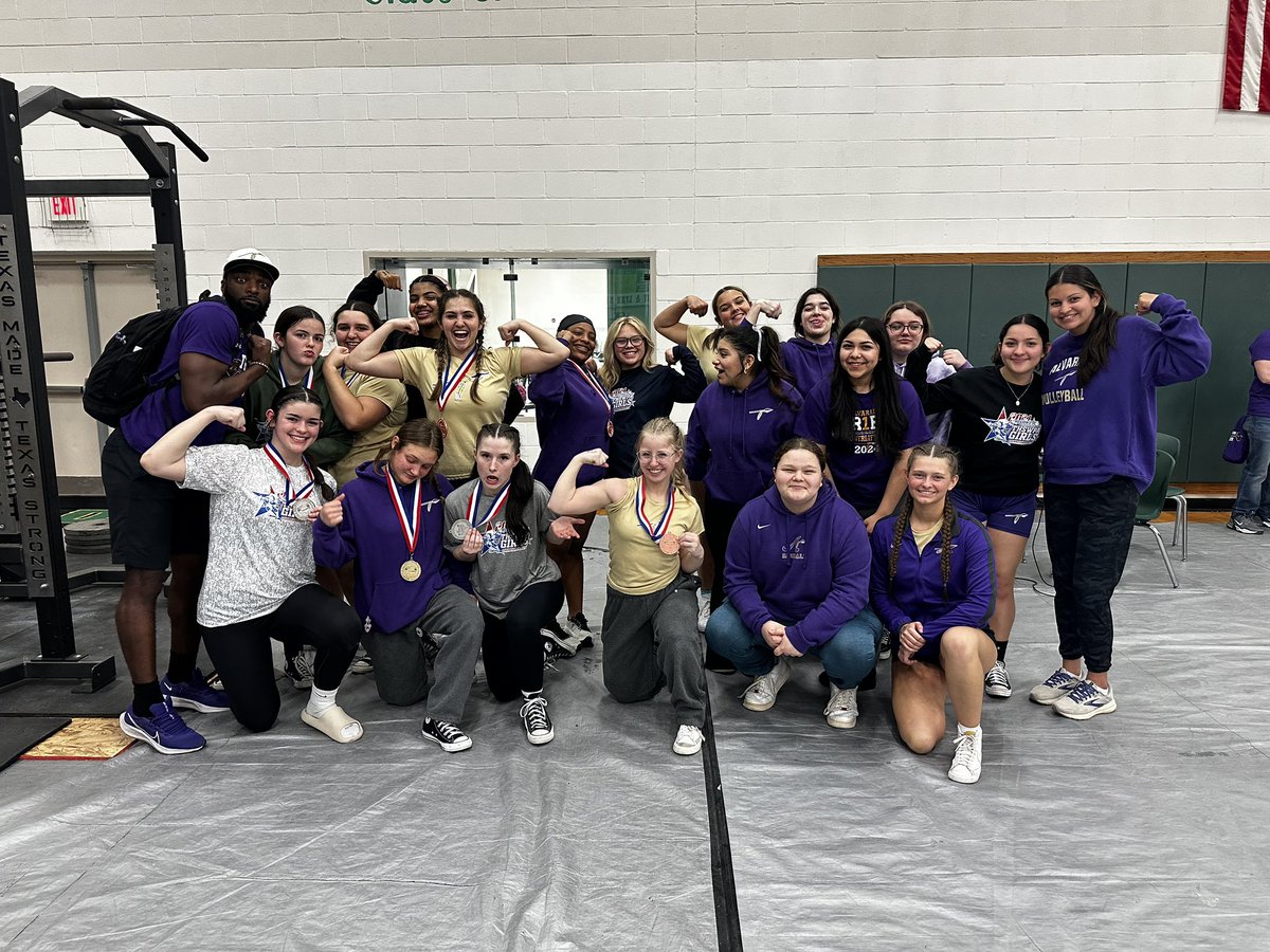 🚨 STATE BOUND 🚨

The Girl’s Powerlifting Team competed well &amp; placed 5th Overall at the Regional Meet today in Dublin. Three lifters earned their way to State. Way to go!

123 - Kinsley Henderson🥈
132 - Dakota Burgess🥇
198 - Kate Walraven🥈

#AlvaradoExcellence #TR1BE