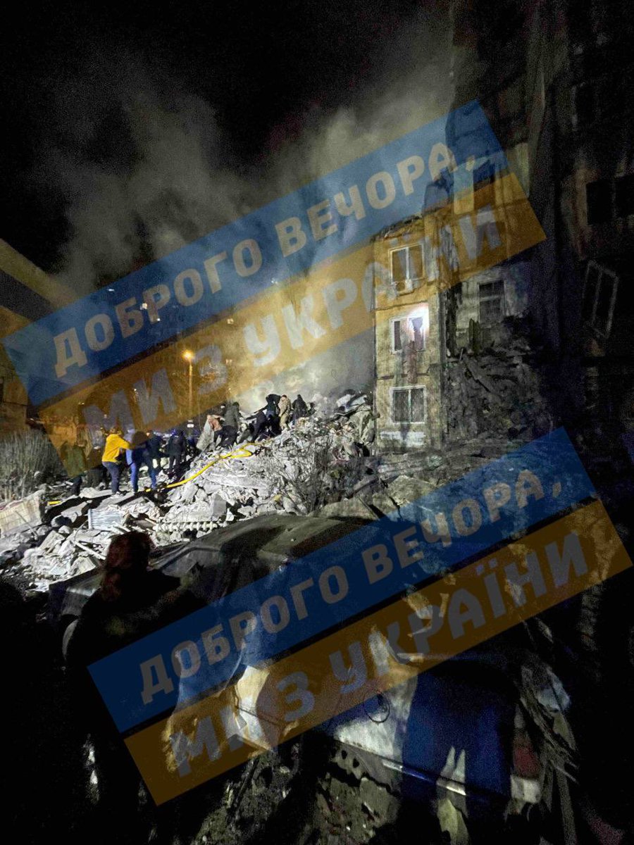 💔Odesa, my heart is bleeding! Russia just hit a high rise building, rescue workers are desperately trying to get people out from the rubble, so far there’s 7 victims, including a little baby. I have have no words, just anger and a deeply rooted sense of hate for these terrorists