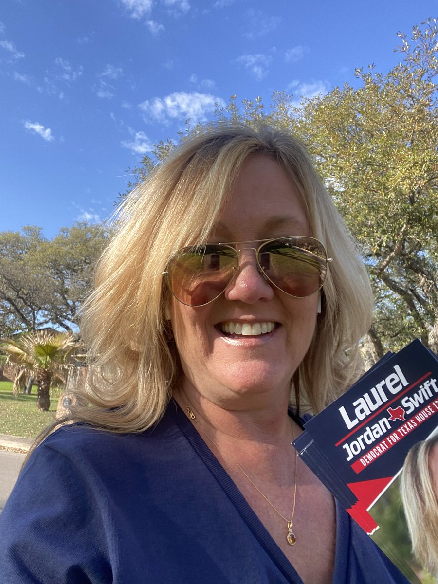 Reminding folks the last opportunity to vote early is tonight @8PM! If you haven’t voted yet, head to any poll. As long as you’re in line by 8, you can vote! #LaurelForTexas