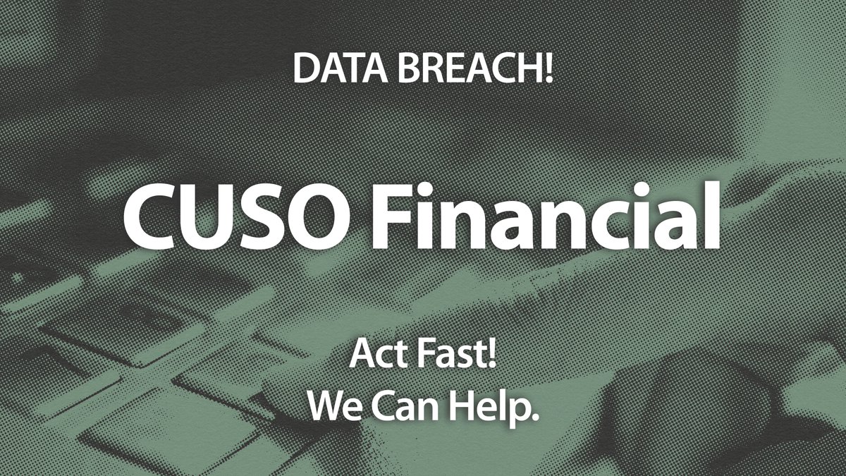 Cybercrime is the nation’s #1 threat. Take it seriously and get paid for the risk you’re facing. If you have received a data breach letter or think you may have been affected by any of the companies above please contact us now! 📞✉️ #AlwaysInYourCorner